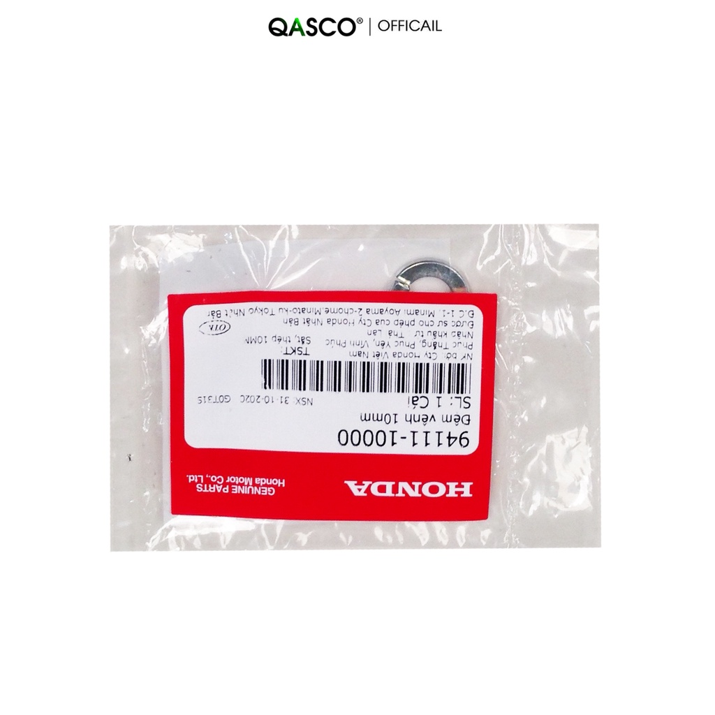 Đệm vênh HONDA nhiều dòng xe cỡ 10mm (9411110000)