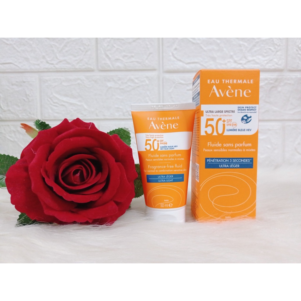 Kem Chống Nắng Dành Cho Da Dầu Mụn Avene SPF50+ 50ml ( AUTH- ĐỦ BILL)