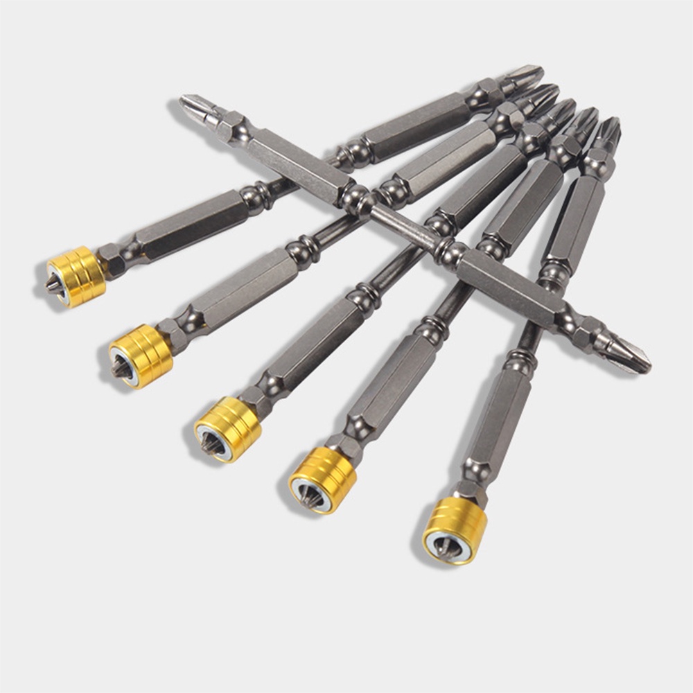 Tuốc nơ vít 65mm / 110mm Bit từ tính Cuộn dây chống trượt Tua vít điện S2 Cross Bit