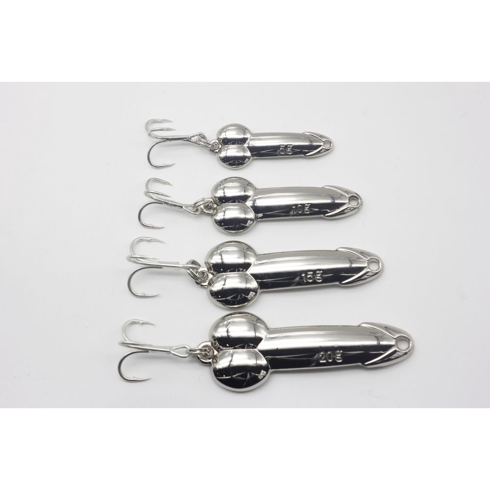 Mồi Câu Cá Giả Bằng Kim Loại Cứng 5g 10g 15g 20g