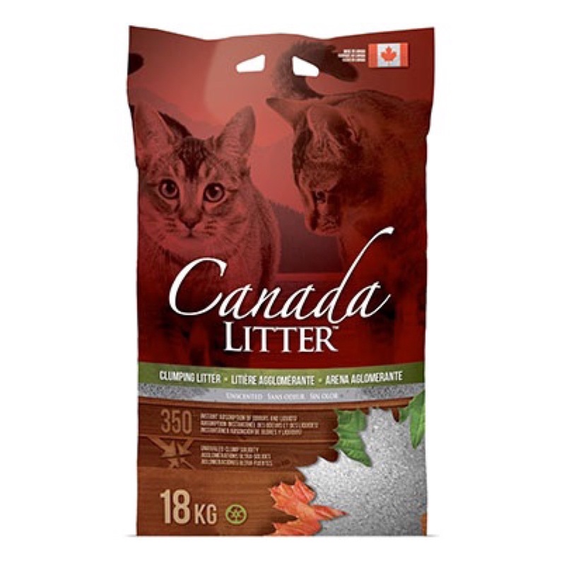 [Mã PET50K giảm Giảm 10% - Tối đa 50K đơn từ 250K] Canada litter - Cát vệ sinh cho mèo 18kg