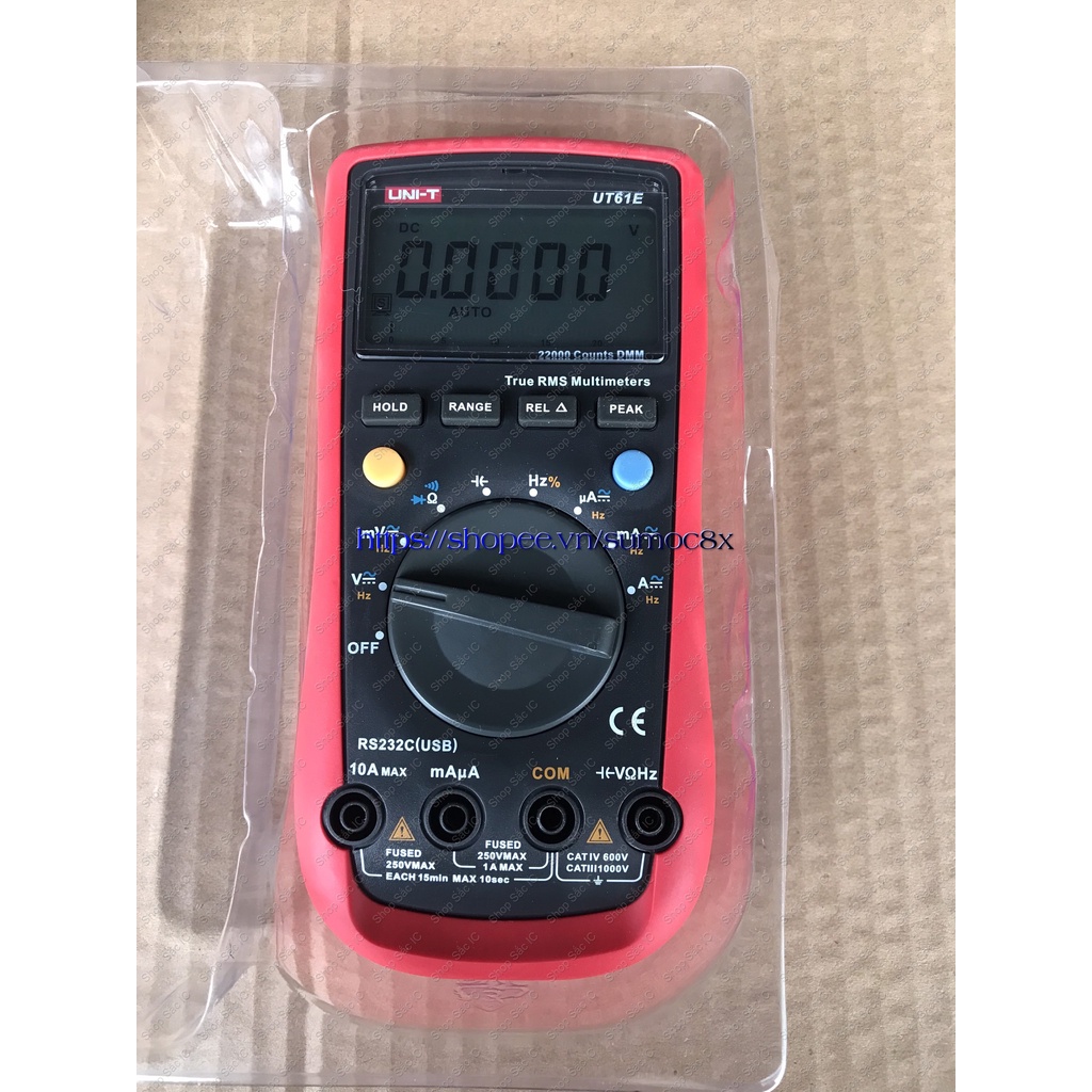 Đồng hồ UT61E chuyên dụng cho thợ sữa chữa PC LAPTOP VGA
