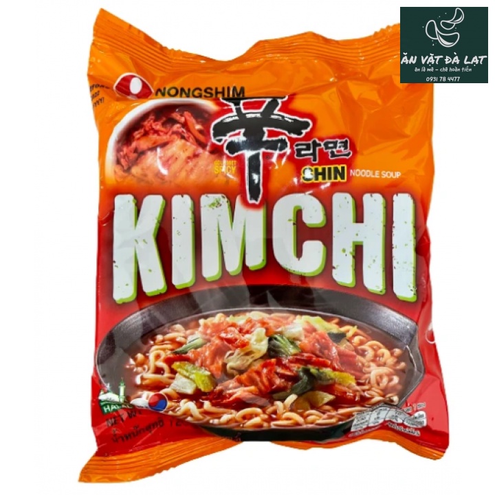 Mì Shin Kimchi Nongshim 120g-Mì cay siêu cấp độ