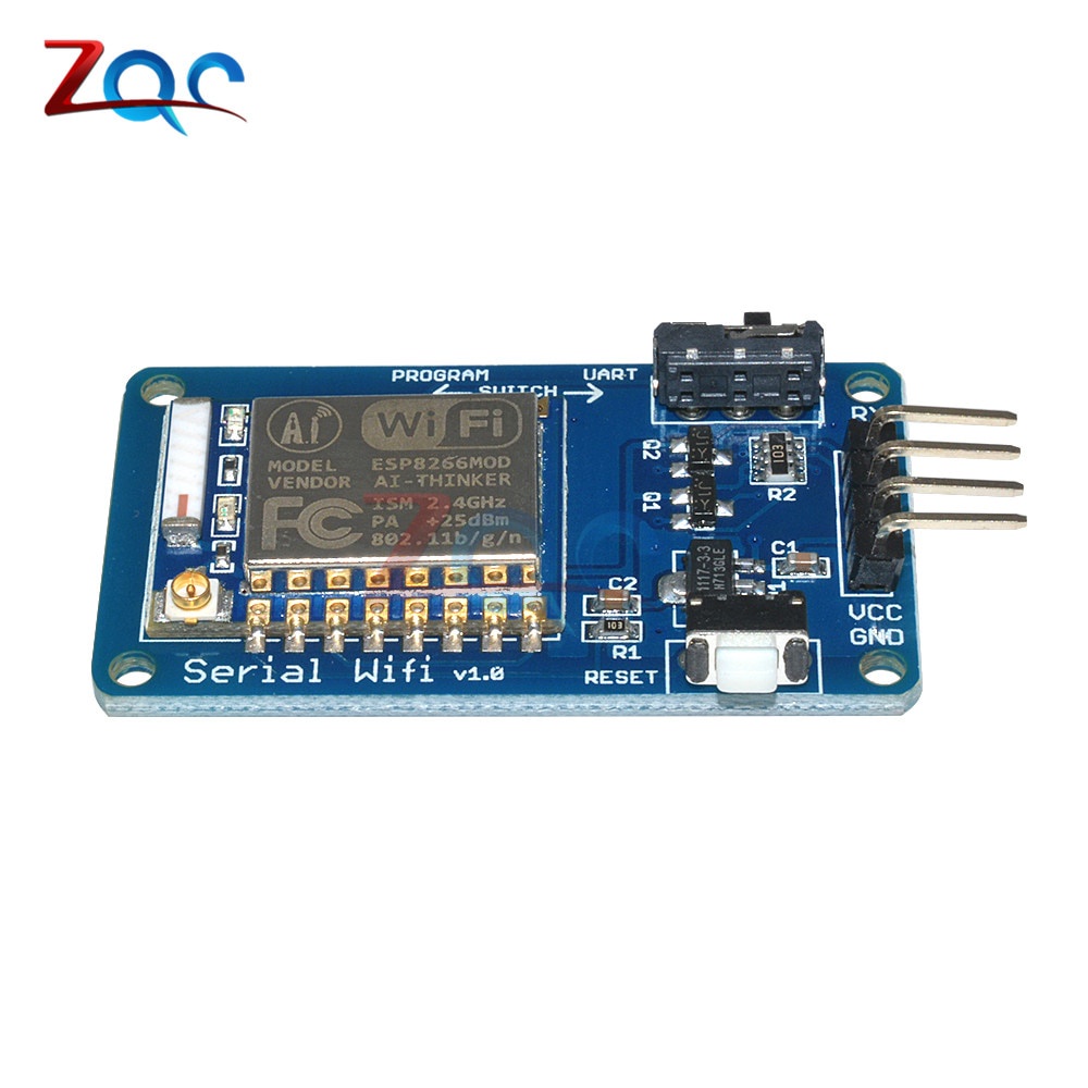 Bảng Mạch Thu Phát Tín Hiệu Wifi Esp8266 Esp-07 Esp07 3.3v 5v 8n1 Ttl Uart Port Cho Arduino R3 One