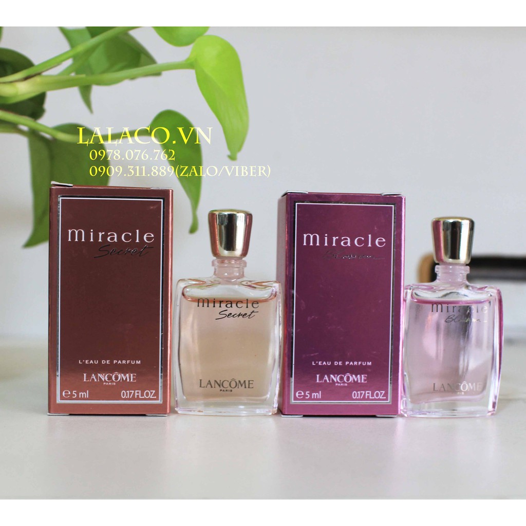 [ Mini ] Nước hoa mini nữ Lancome Miracle Blossom 5ml