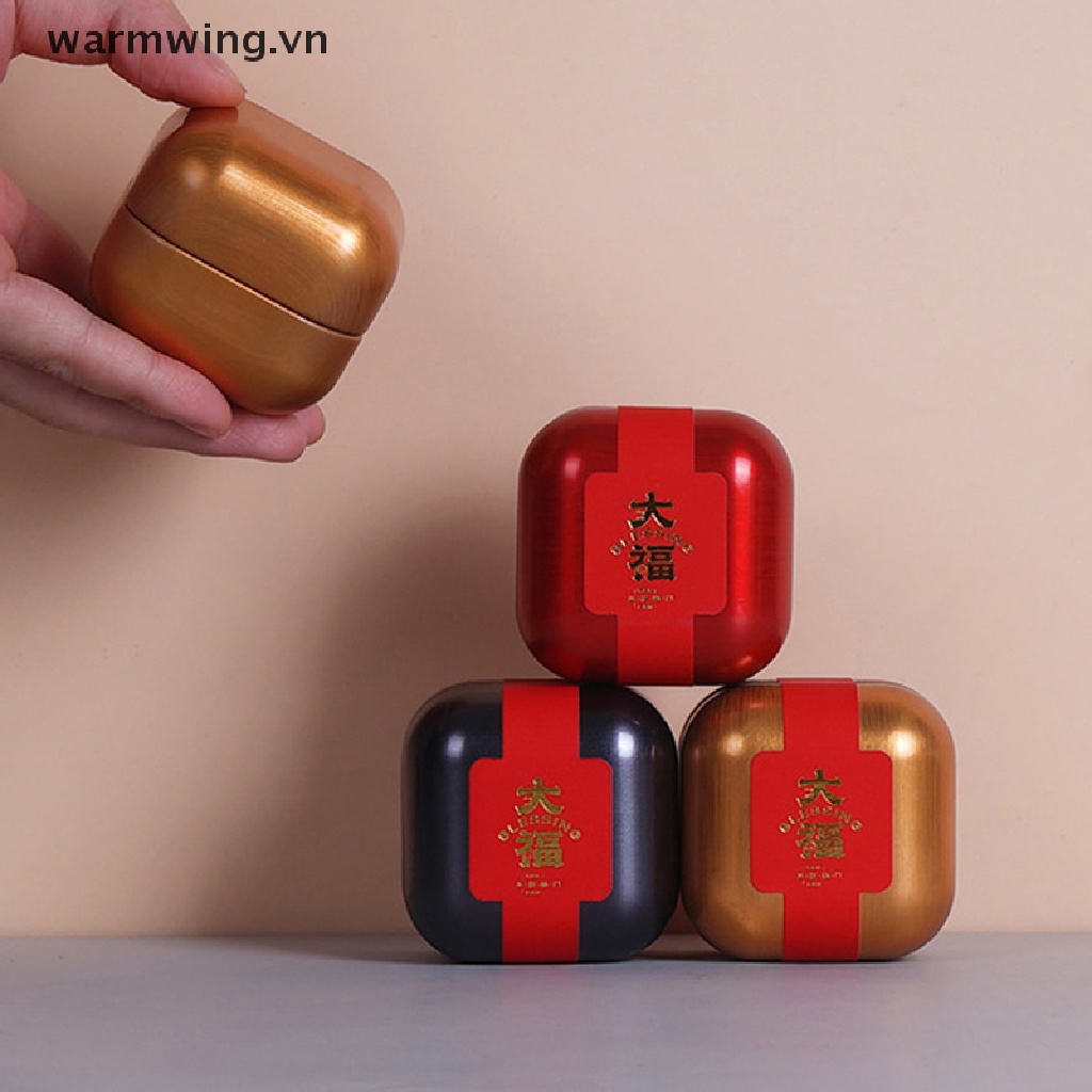 Hộp Thiếc Mini Đựng Trà / Cà Phê / Thực Phẩm Tiện Dụng