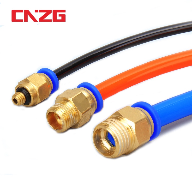 Khớp nối nhanh khí PC ren ngoài cắm dây hơi các loại