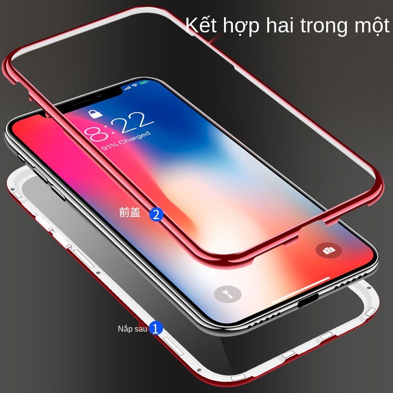 Apple xs mobile điện thoại Vỏ net nổi tiếng iphonexs mới rung iphone Max triều hiệu S chống vỡ cho nam và nữ xsmax silic