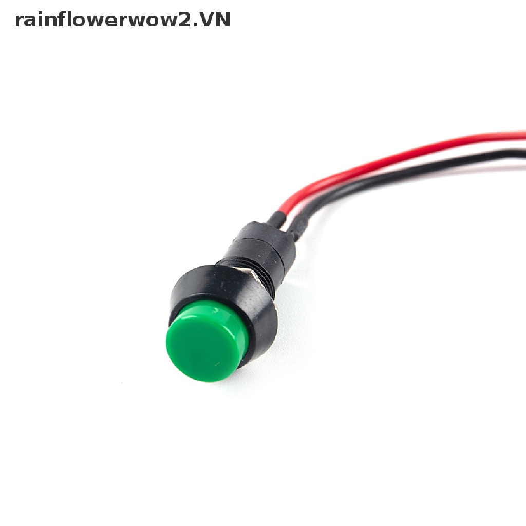 [flower] Công Tắc Nút Bấm Còi Xe Hơi Cỡ Nhỏ Màu Đỏ Xanh Lá [Hoa]