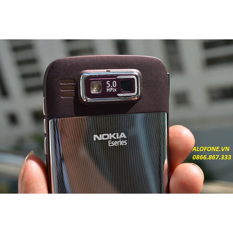 Điện Thoại Nokia E72 Có Pin Zin Chính Hãng Bảo Hành 12 tháng Có WiFi 3.5G imeil Chuẩn Đèn Cảm Biến