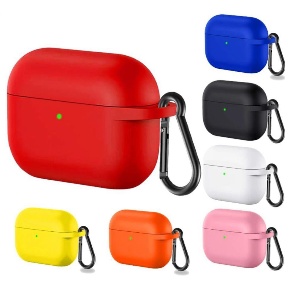 Case Airpods 1/2/I12 Inpods - Vỏ Bao Đựng Bảo Vệ Ốp Tai Nghe, Sillicone Trơn Dẻo Chống Bám Bẩn - Nhiều Màu -I.CASE