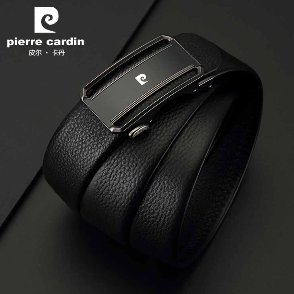 Thắt lưng nam cao cấp Pierre Cardin chính hãng, dây nịt nam da thật cao cấp da thật phong cách doanh nhân sang  trọng