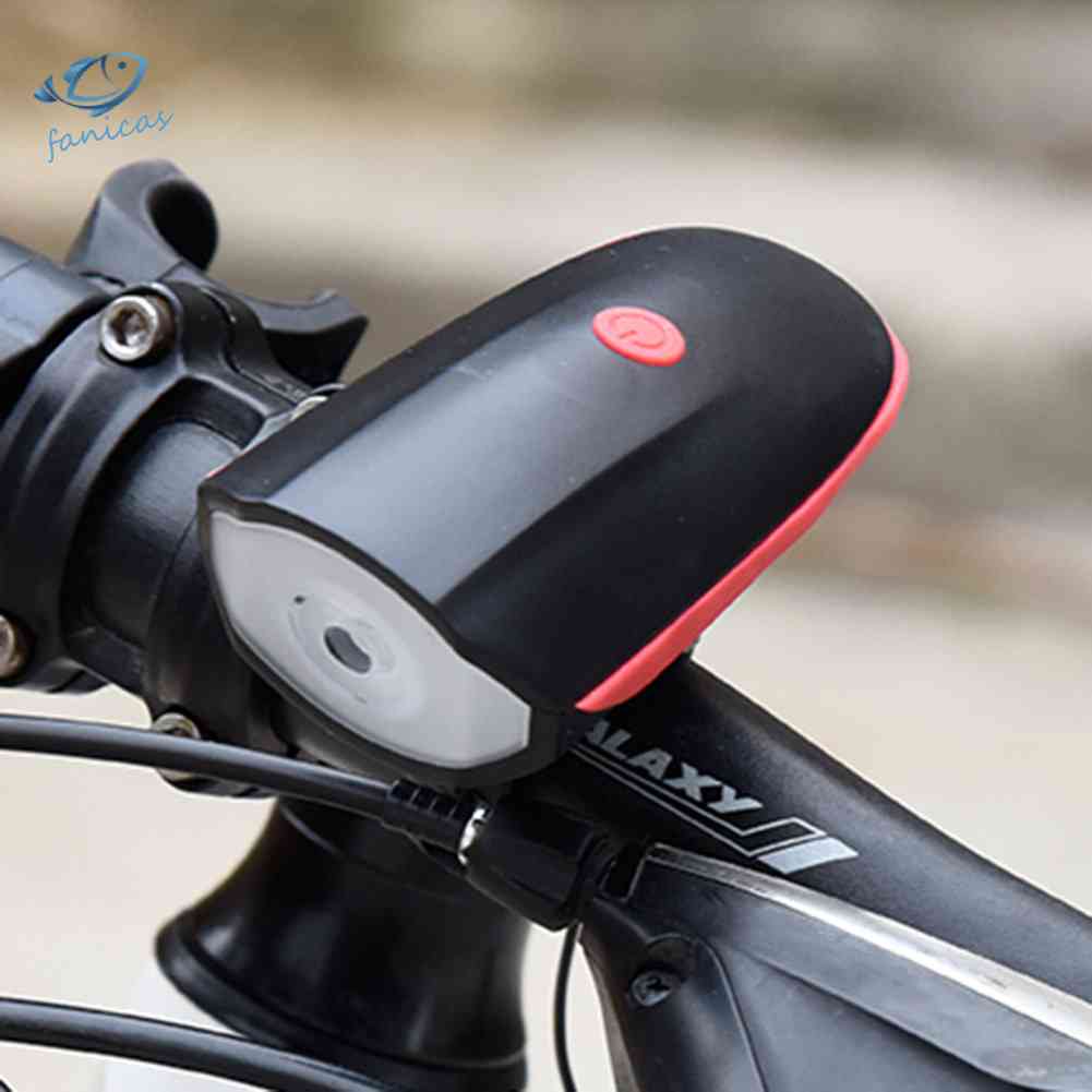Đèn Pha LED Chống Nước 5W 240LM XPG Kèm Còi Gắn Xe Đạp Leo Núi