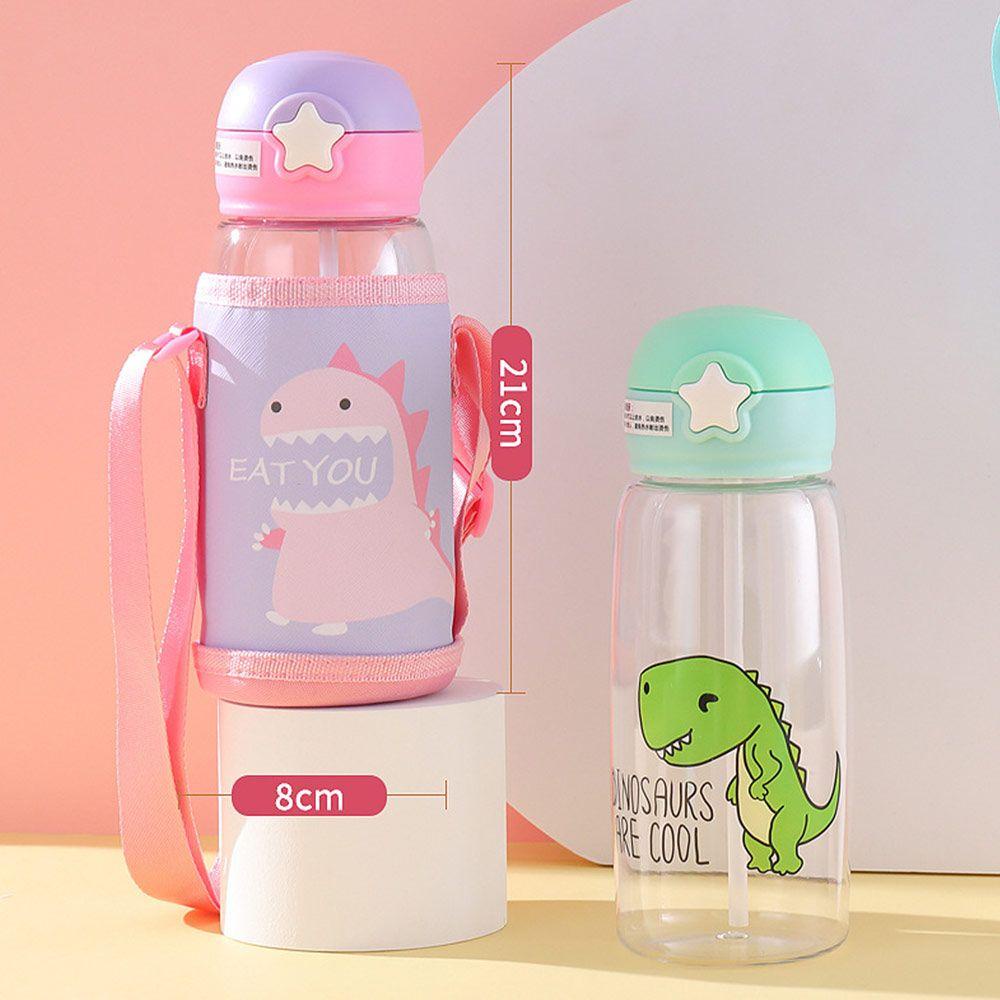 PISTA Bình Nước 700ML Kèm Ống Hút Và Túi Xách Tiện Lợi