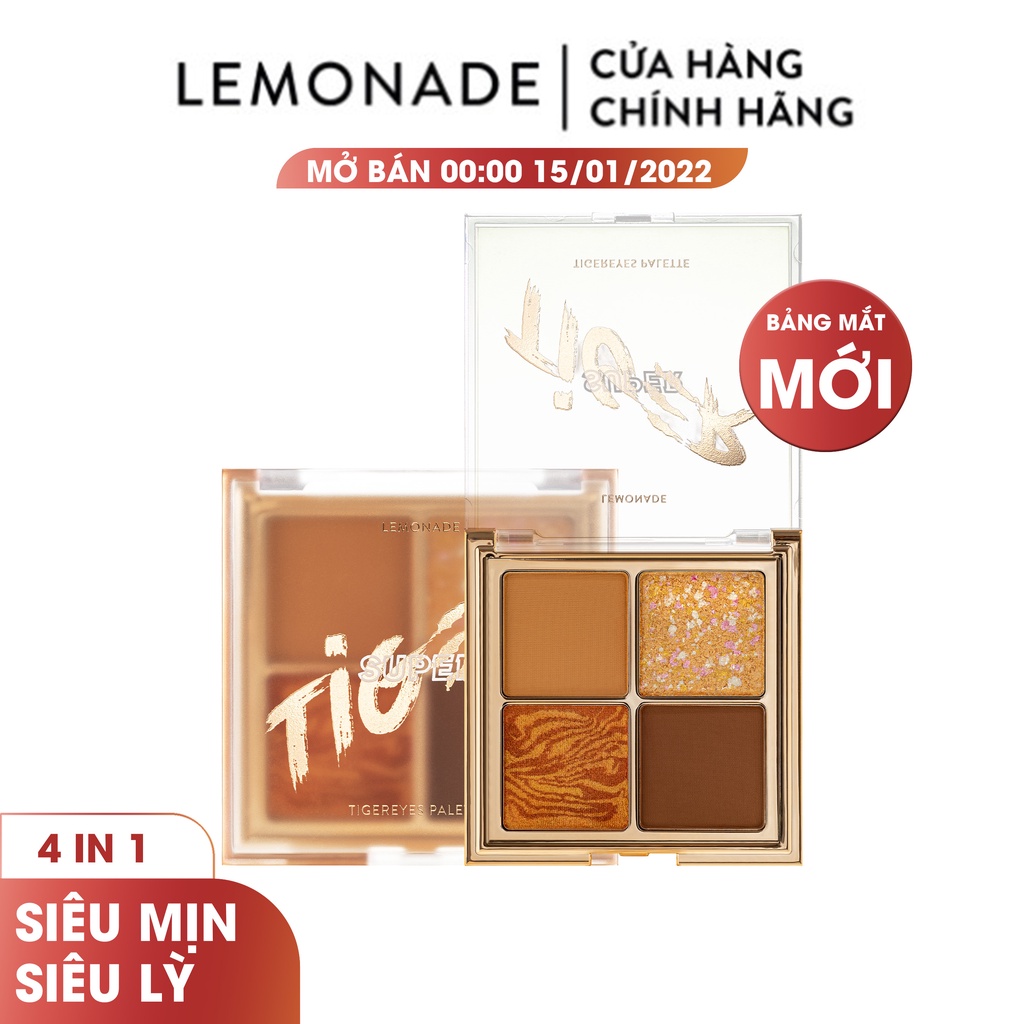 Bảng phấn mắt Lemonade SuperTiger Eyeshadow Mini Palette 8.8g