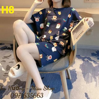 Set Đồ Bộ Thun Quảng Châu Siêu Cute