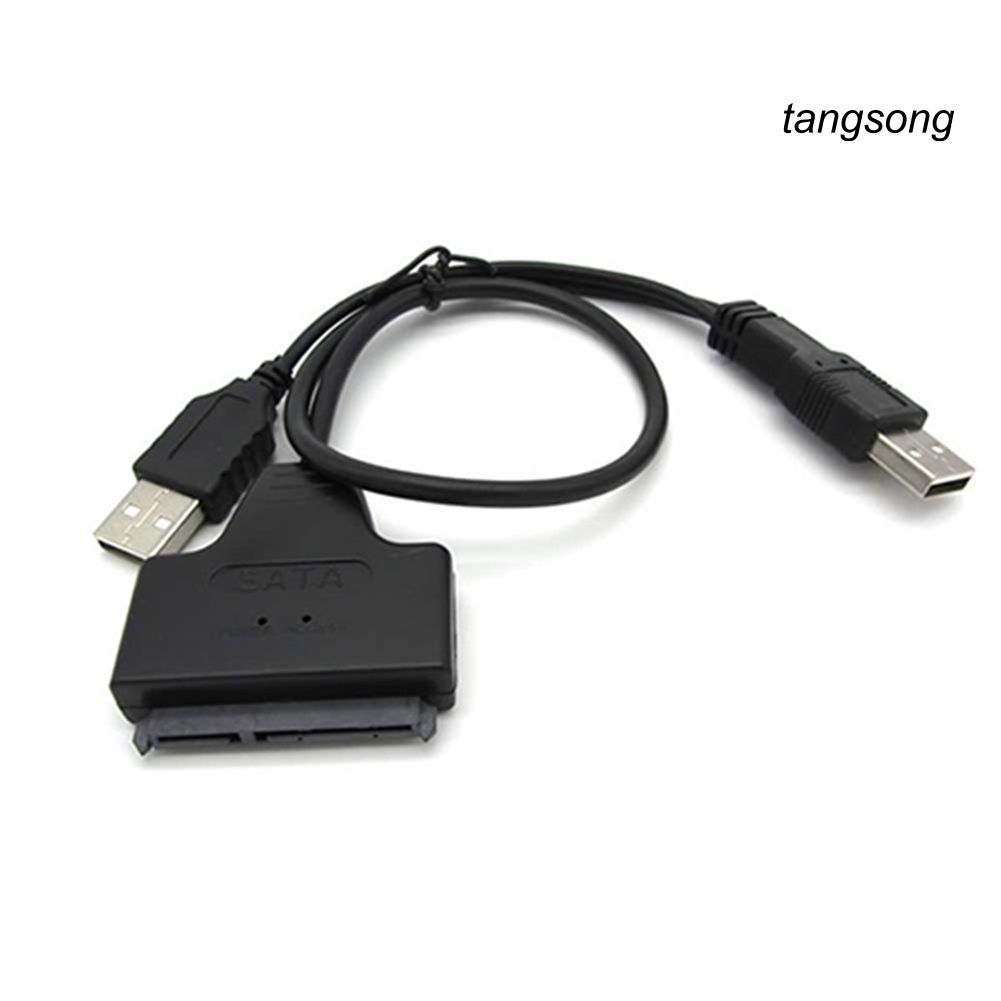 Dây Cáp Chuyển Đổi Ts-Usb 2.0 Sang Sata 22pin Cho Ổ Cứng 2.5 Inch