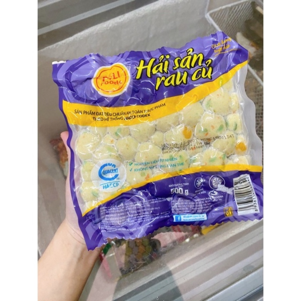 Viên rau củ hải sản - Cá viên rau củ