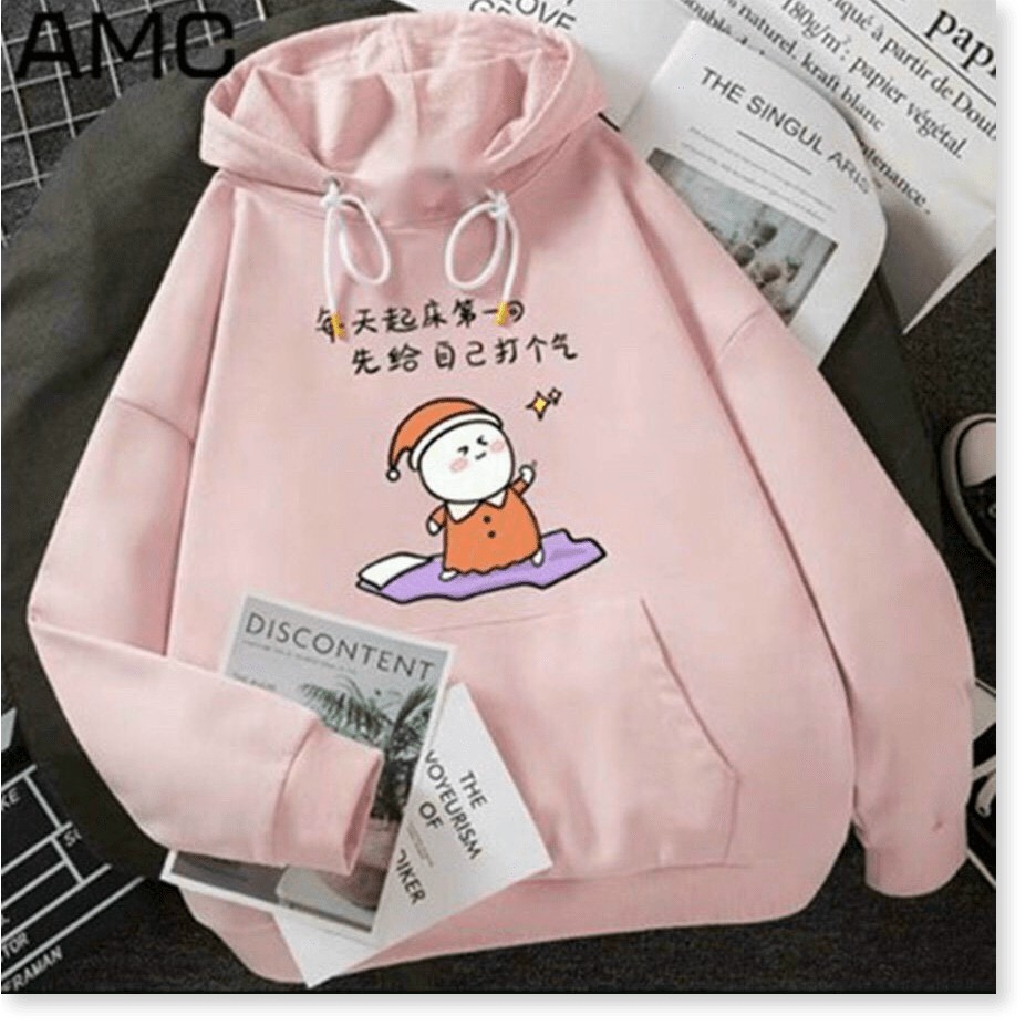 ÁO KHOÁC HOODIES NỮ NHIỀU MÀU XINH XẮN,THIẾT KẾ HỌA TIẾT SINH ĐỘNG LANA FASHION
