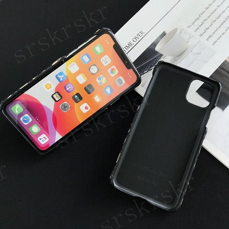 Ốp Điện Thoại Da Chống Sốc Có Ngăn Đựng Thẻ Cho iPhone 14 13 Pro 12 11 13 max xr 7 plus