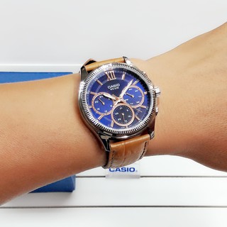 Đồng Hồ Nam Dây Da Casio MTP-E315L-2AVDF