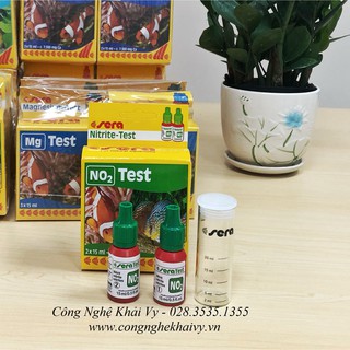 Test Nitrit (NO2) SERA- Kiểm tra nồng độ nitrit trong nước