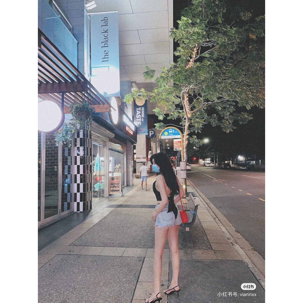 Sandal in logo Bằng nylon Đính Đá 90Mm Cho Nữ