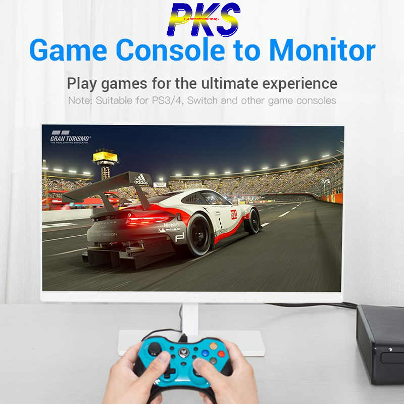 Đầu Chuyển Đổi Cổng Kết Nối Tivi Máy Chiếu Cổng DVI 24+1 sang HDMI chính hãng VENTION