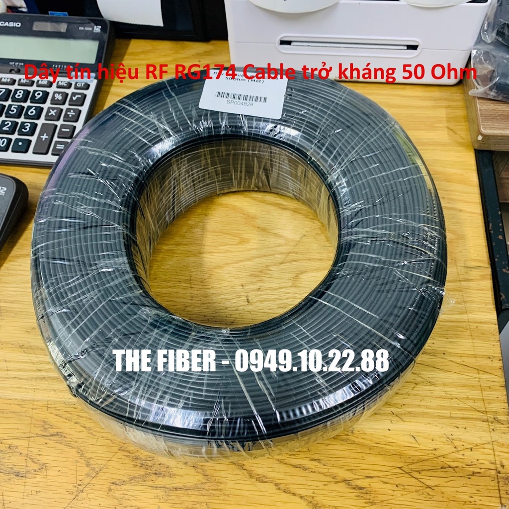 Dây tín hiệu RF RG174 Cable trở kháng 50Ohm
