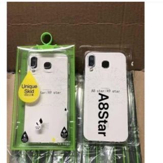 Ốp lưng dẻo silicon trong suốt OUcase cho sam sung A8Star