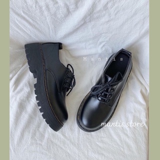 Giày oxford kelly shoes da trơn cao cấp