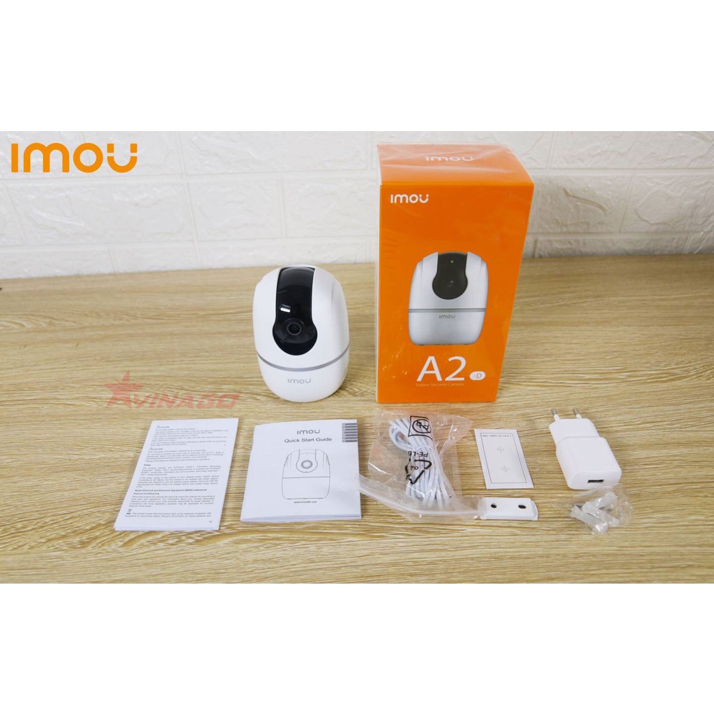 Camera WiFi 2.0MP Dahua Imou A22EP FullHD 1920x1080p đàm thoại 2 chiều - Hãng phân phối