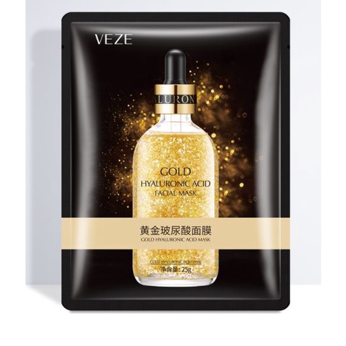 Mặt nạ tinh chất vàng 24K Pure Gold Venzen dưỡng trắng, cấp ẩm, tăng đàn hồi cho da | BigBuy360 - bigbuy360.vn