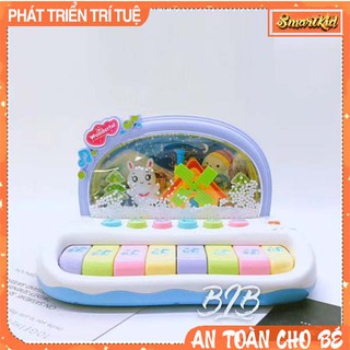 Đàn piano điện tử 14 phím cho bé có tuyết_đồ chơi nhạc cụ