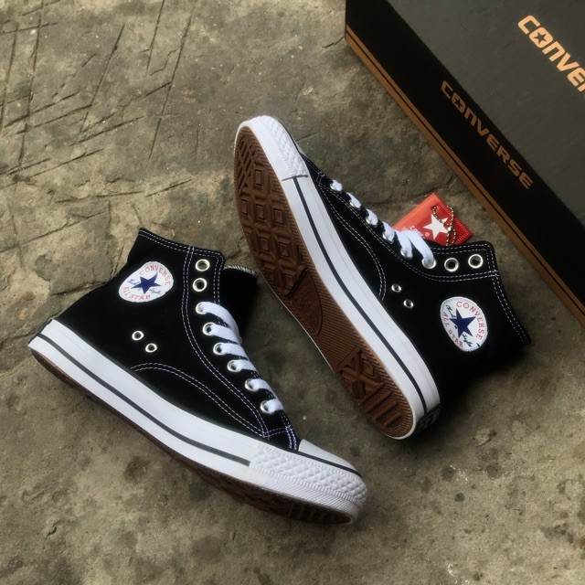 [Mã WAMT2405 giảm 10K đơn 0K] Giày Nam/ Nữ ĐEN cao cổ (Full box)