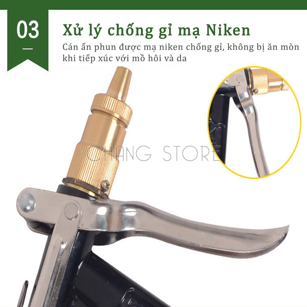 Vòi Xịt Tăng Áp Đa Năng Rửa Xe, Tưới Cây Chuyên Nghiệp, Vòi Tăng Áp Lực Nước Cao Cấp