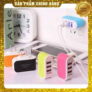 Củ sạc 3 cổng usb đa năng [ phukienthoitrang29 ]