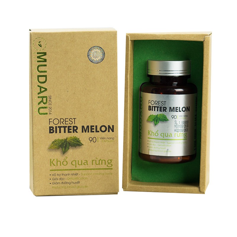 VIÊN UỐNG KHỔ QUA RỪNG MUDARU HỘP 90 Viên (야생여주 캡슐 90정) | BigBuy360 - bigbuy360.vn