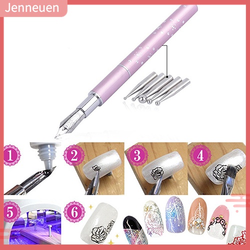 Bộ Cọ Vẽ Trang Trí Móng Tay Nghệ Thuật DIY Dành Cho Nữ