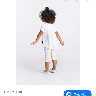 Quần Legging lửng Hồng phấn cho bé
