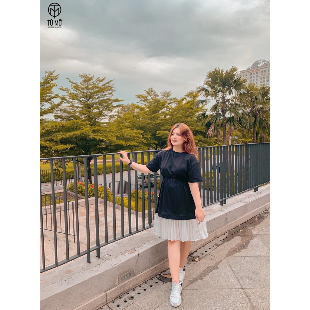 Đầm bigsize đuôi cá DA0044 Tú Mỡ- Đủ size từ 50-85KG | BigBuy360 - bigbuy360.vn