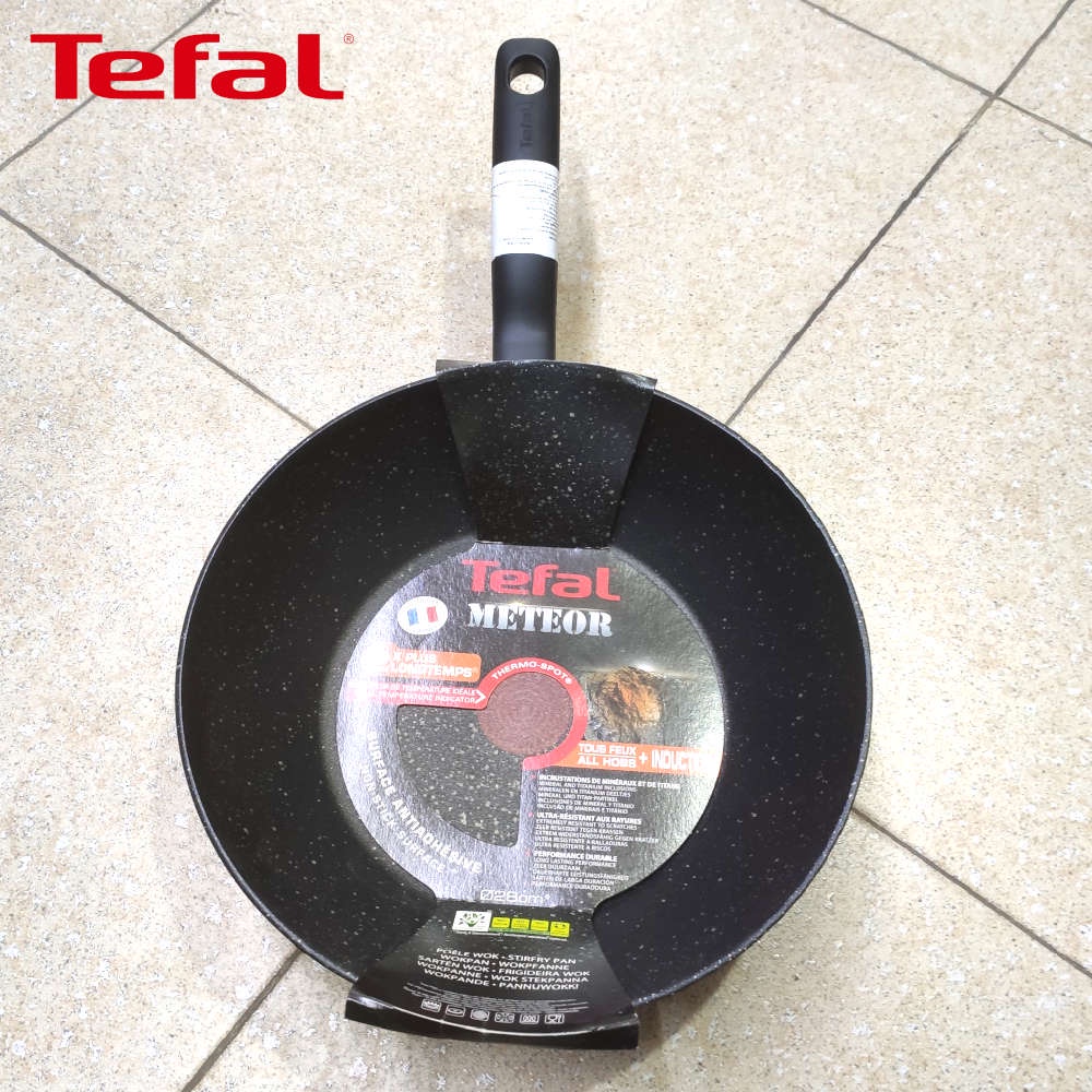 Chảo chống dính sâu lòng đáy từ Tefal Meteor size 28cm C6831922 - Made In France