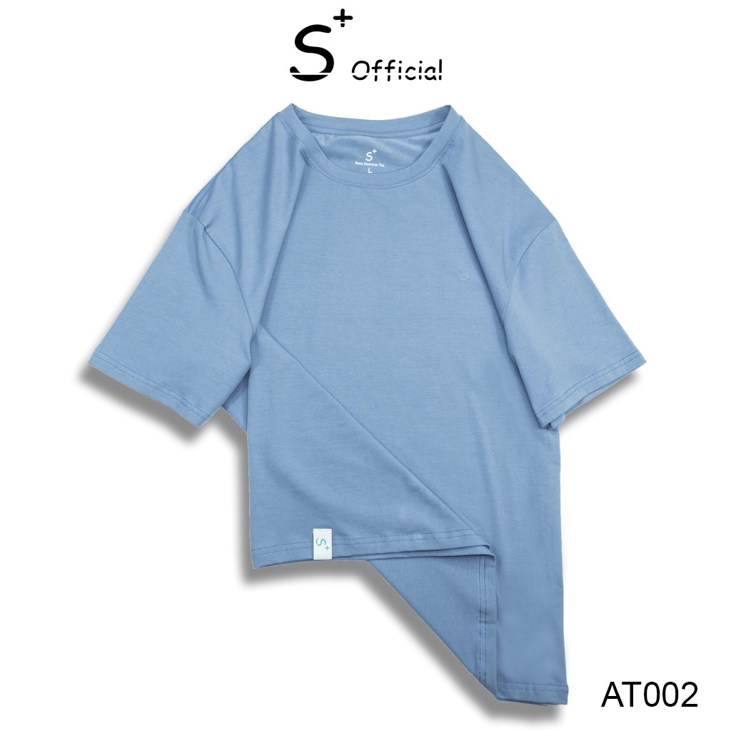 Áo thun Unisex SPLUS Basic Tee phông trơn nam nữ tay lỡ oversize form rộng 6 màu