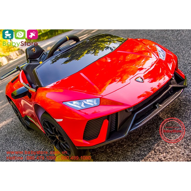 Ô tô điện trẻ em siêu xe bản quyền Lamborghini Huracan S308