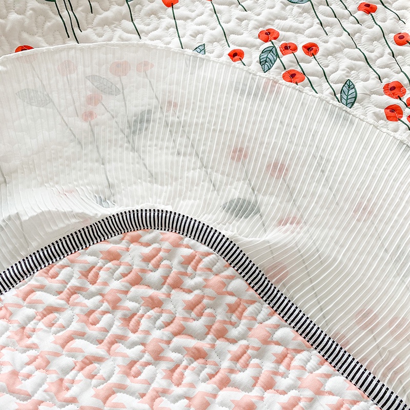 Bộ Chăn Ga Và Vỏ Gối Phối Ren Phong Cách Công Chúa Cho Giường Queen / king size