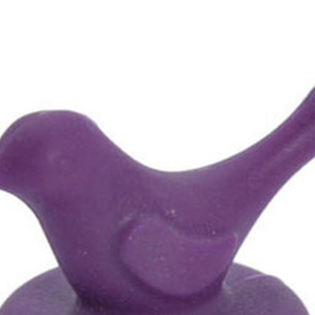 Bộ Nút Đậy Chai Rượu Vang Bằng Silicone Hình Động Vật Hoạt Hình