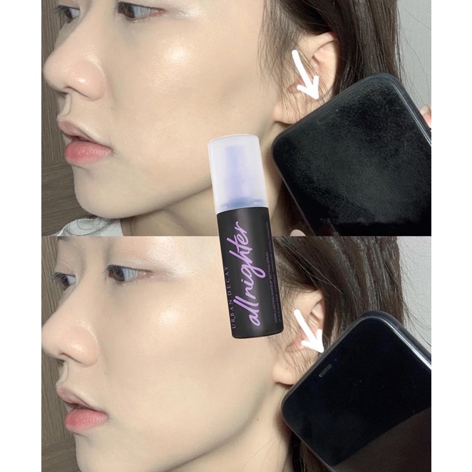 Xịt khoá make up 𝗨𝗿𝗯𝗮𝗻 𝗗𝗲𝗰𝗮𝘆 𝗔𝗹𝗹 𝗡𝗶𝗴𝗵𝘁𝗲𝗿 𝗠𝗮𝗸𝗲𝘂𝗽 𝗦𝗲𝘁𝘁𝗶𝗻𝗴 𝗦𝗽𝗿𝗮𝘆 full size 118ml