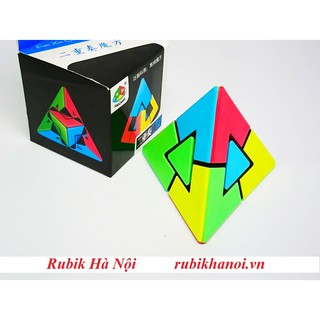 Rubik Pyraminx Duo Stickerless Fanxin