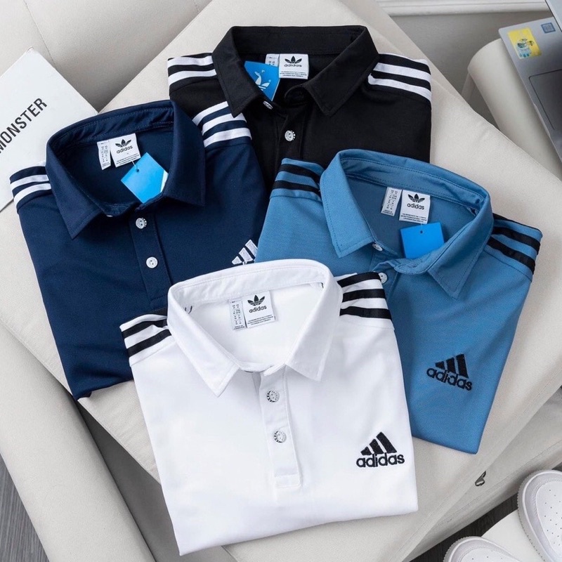 Áo thun nam, bộ thể thao mùa hè nam, Bộ thể thao nam adidas cao cấp, vải gai cá xấu cao cấp thoáng khí, thấm mồ hôi tốt