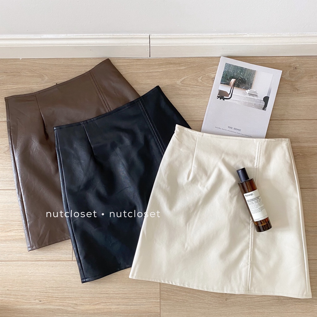 Chân váy zip da _ CV0046 | BigBuy360 - bigbuy360.vn